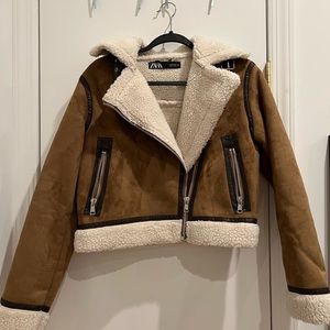Zara Sherpa jacket